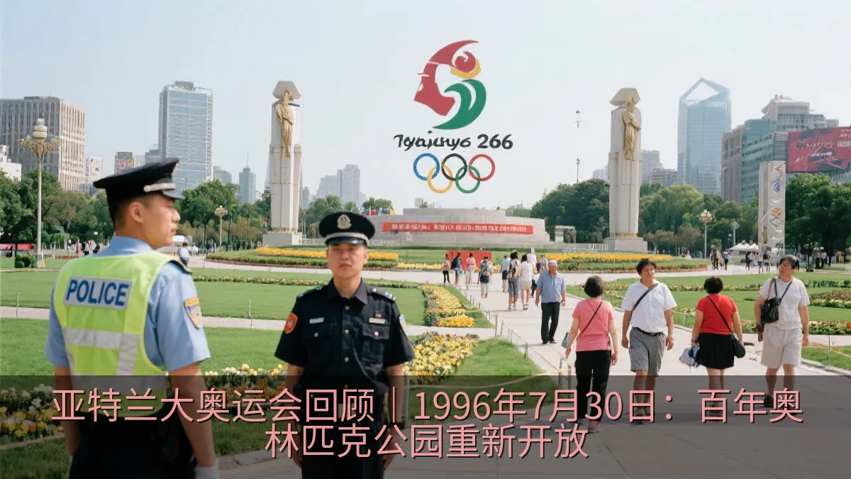 亚特兰大奥运会回顾｜1996年7月30日：百年奥林匹克公园重新开放