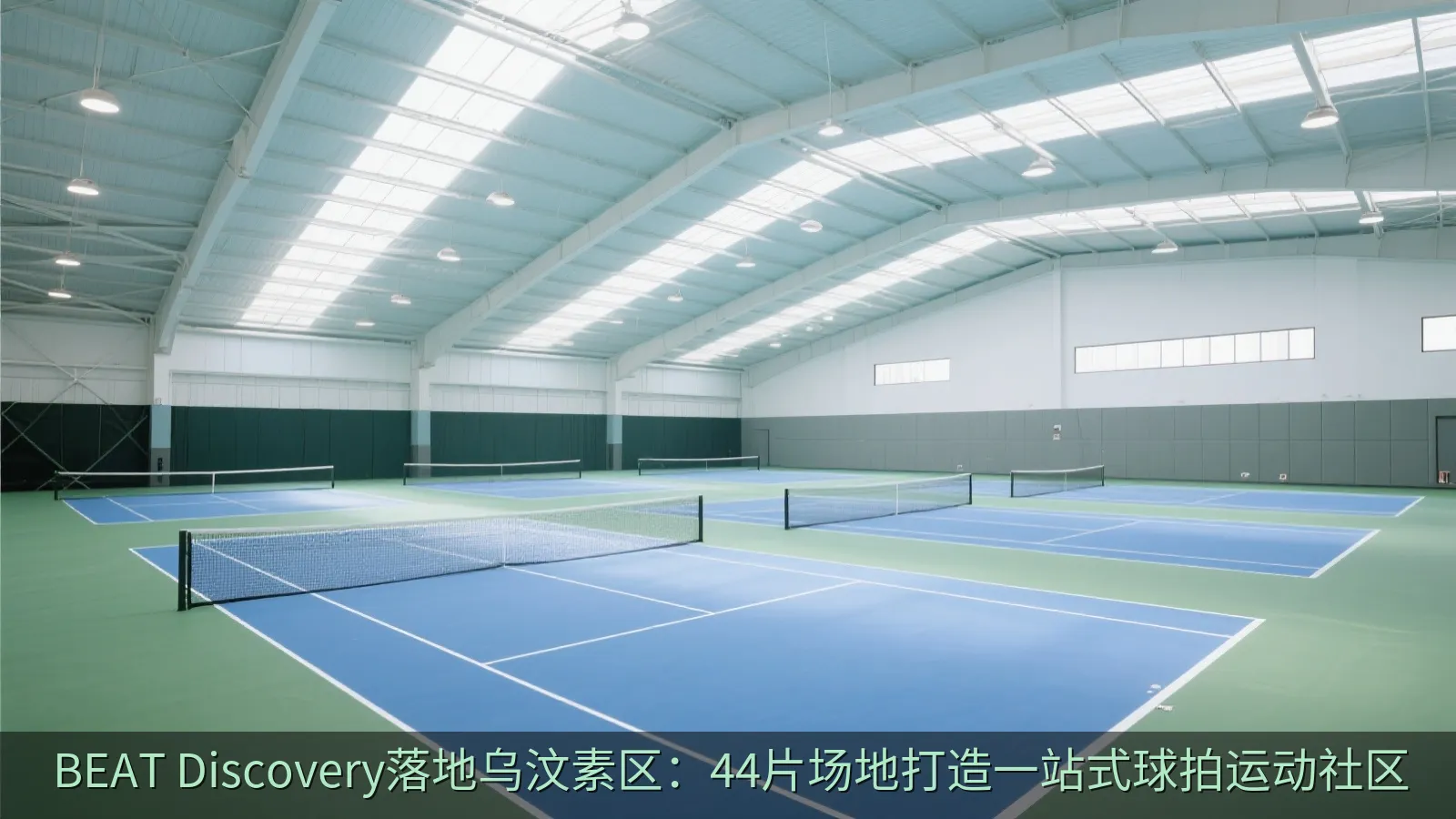 BEAT Discovery落地乌汶素区：44片场地打造一站式球拍运动社区